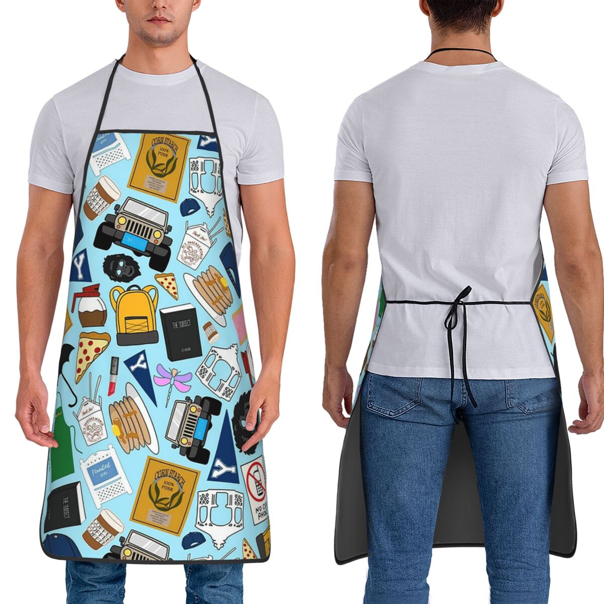 Printed Bibs Pack - Grembiuli da Cucina con Stampa Integrale