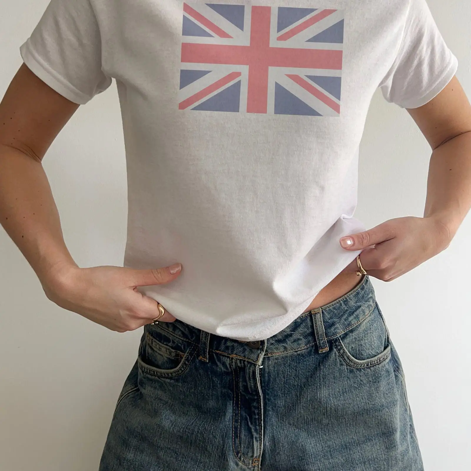 Baby Clothing Jack - T-shirt Y2K per bambini con bandiera