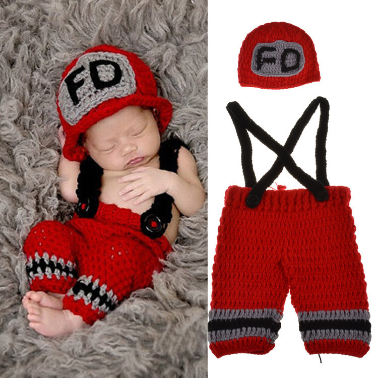 Baby Clothing For Boys - Costume da Pompiere per Neonati Maschi