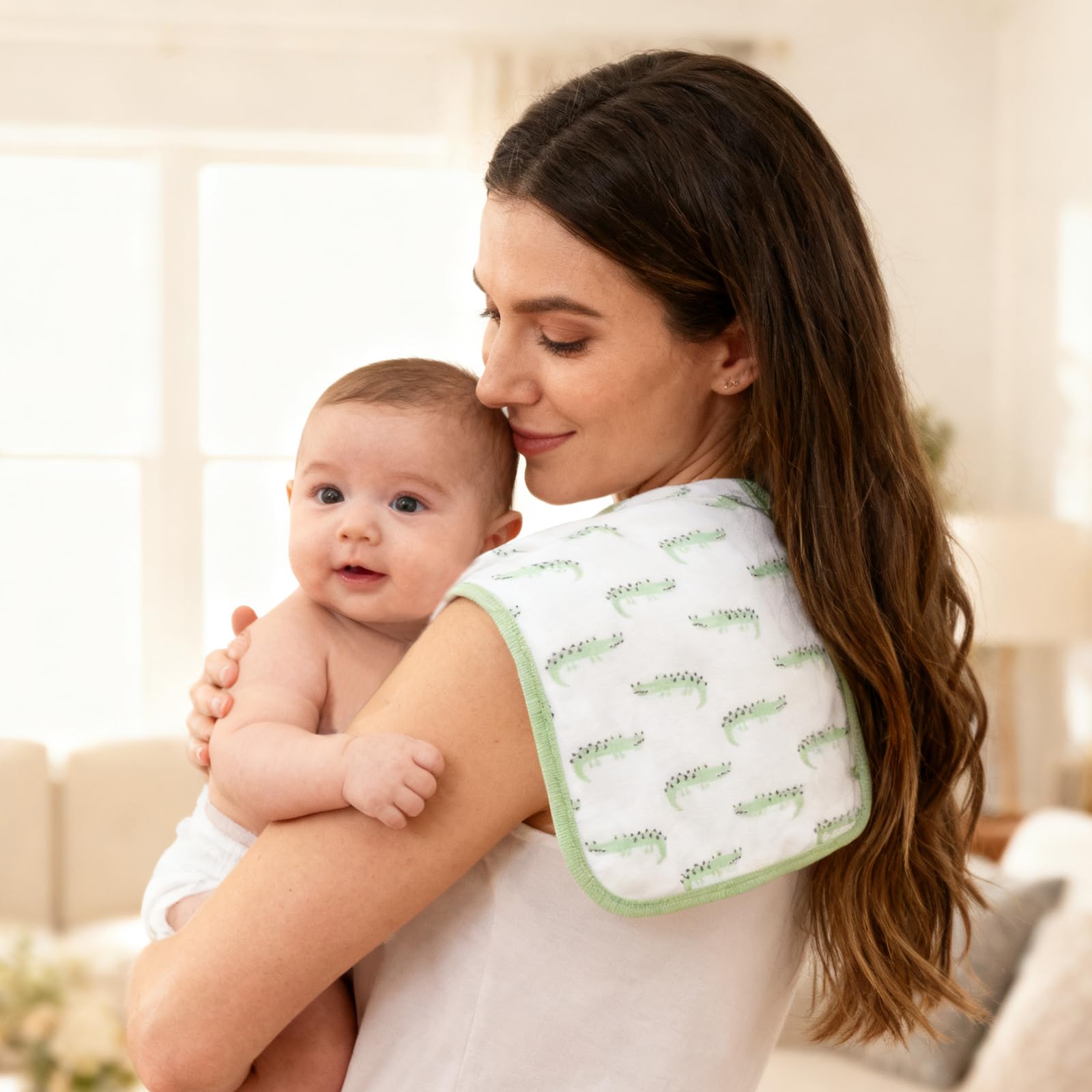 Benoxine Confezione da 8 Panni - Printed Bibs Pack recensione e prezzo