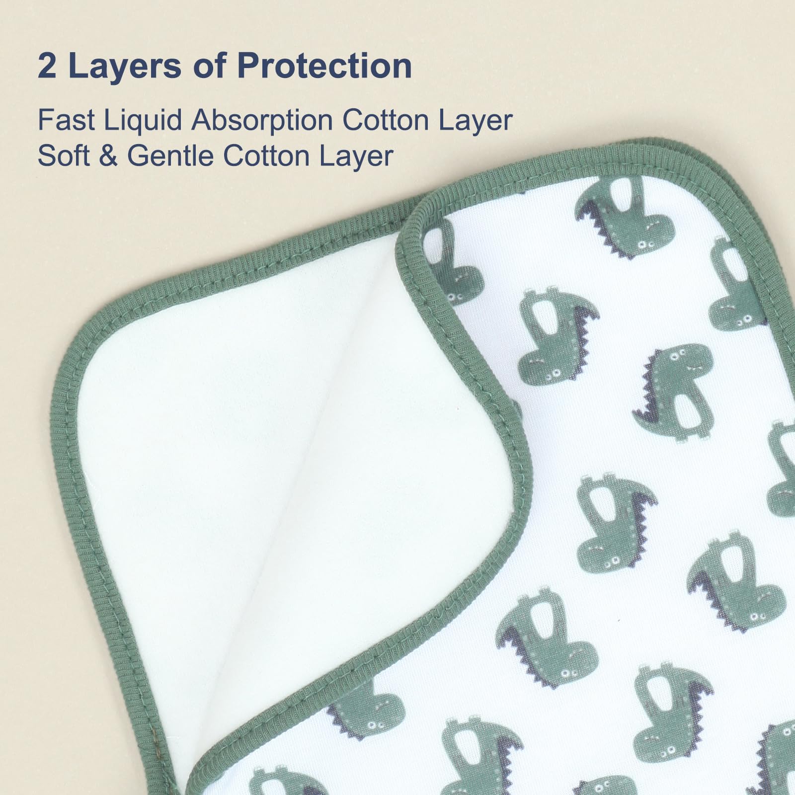 Benoxine Confezione da 8 Panni - Printed Bibs Pack recensione e prezzo
