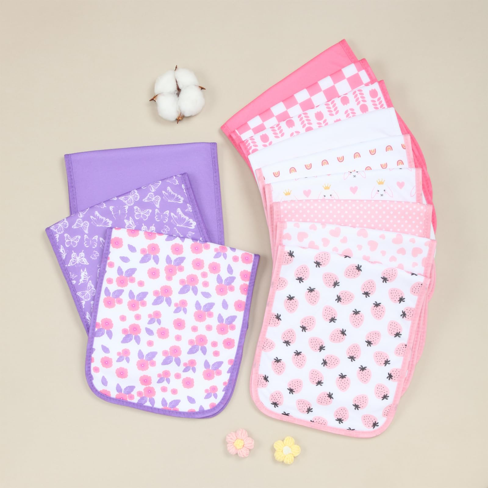 Benoxine Confezione da 8 Panni - Printed Bibs Pack recensione e prezzo