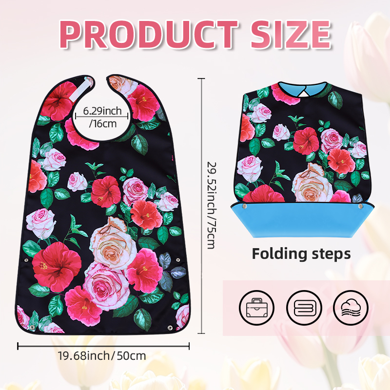 Bavaglino impermeabile per adu - Printed Bibs Pack recensione e prezzo